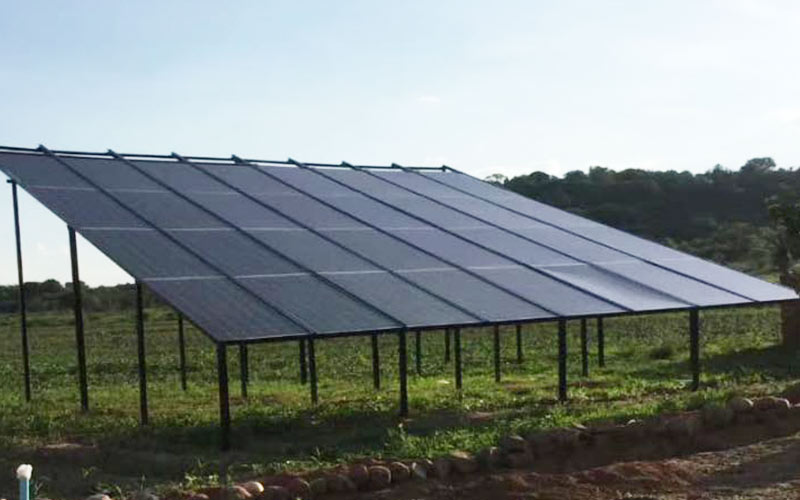 Proyecto de bomba solar de 20kw en África